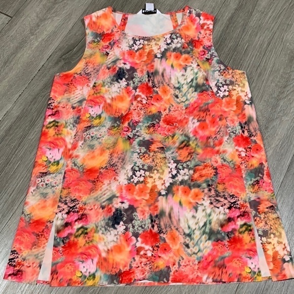 Athleta‎ Zephyr Refined Tank, Renewed Bloom Spring Pink, Size S NWT #798902 - Picture 12 of 14